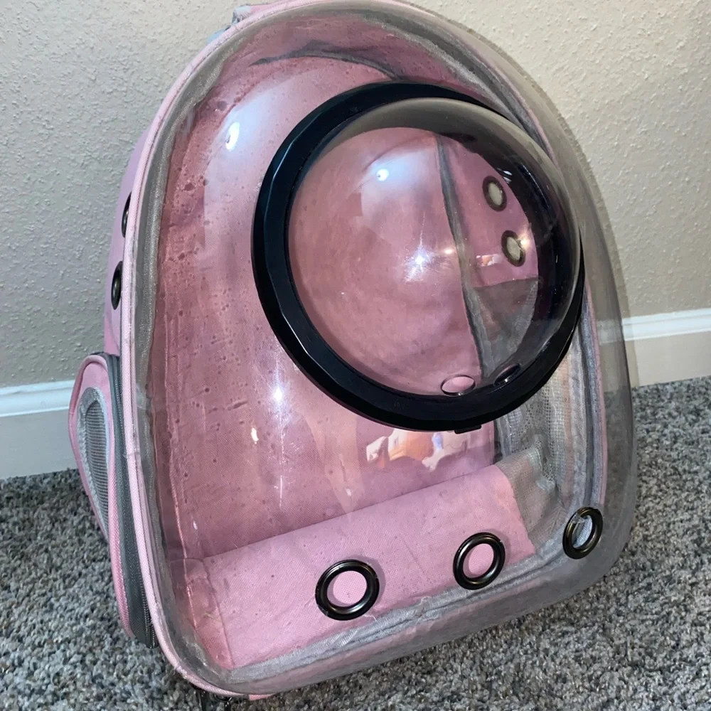 barely used cat backpack